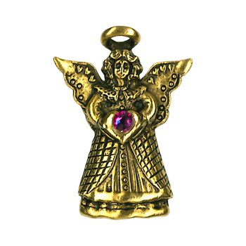 Just Nan - Heart Angel Charm MAIN