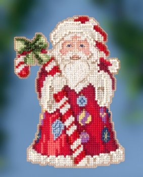 Jim Shore by Mill Hill - Candy Cane Santa MAIN
