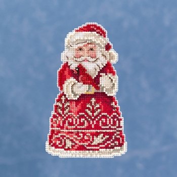 Jim Shore by Mill Hill - Santa With Cardinal MAIN