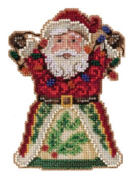 Jim Shore by Mill Hill - Santa with Lights MAIN