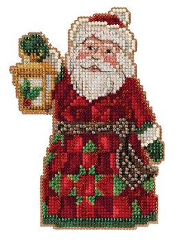 Jim Shore by Mill Hill - Santa with Lantern MAIN