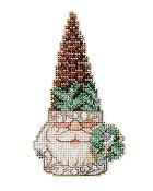 Jim Shore By Mill Hill - Pinecone Gnome THUMBNAIL