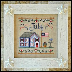 Country Cottage Needleworks - Cottage of the Month - July Cottage MAIN