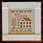 Country Cottage Needleworks - Cottage of the Month - June Cottage THUMBNAIL