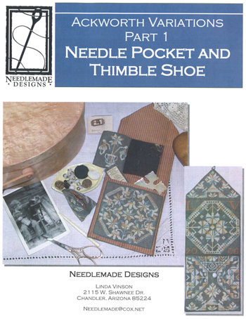 Needlemade Designs - Ackworth Variations Part 1 - Needle Pocket and Thimble Shoe MAIN
