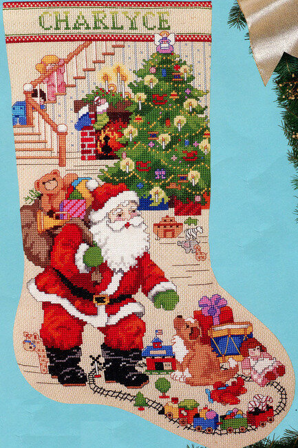 Kooler Design Studio - The Best of Christmas Stocking #2140 THUMBNAIL