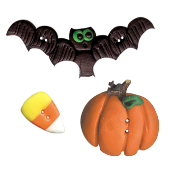 Button Pack - Trick or Treat Halloween Candy Box MAIN