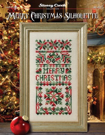 Leaflet 395 Merry Christmas Silhouette MAIN