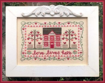 Country Cottage Needleworks - Love Lives Here MAIN