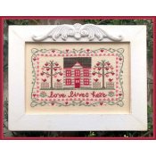 Country Cottage Needleworks - Love Lives Here THUMBNAIL