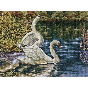 RTO Cross Stitch Kit - Autumn Lake MAIN