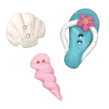 Button Pack - Flamingo 2009 Countdown to Christmas MAIN