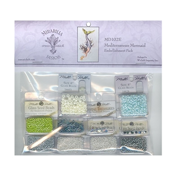 Mirabilia Designs - Mediterranean Mermaid Embellishment Pack MAIN