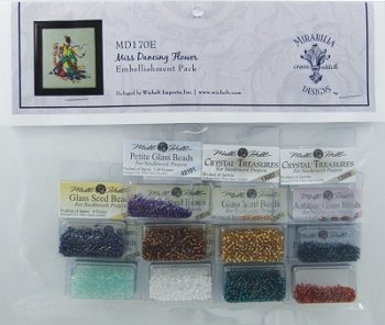 Mirabilia Designs - Miss Dancing Flower Embellishment Pack MAIN