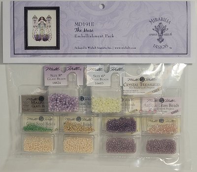 Mirabilia Designs - The Muse Embellishment Pack MAIN