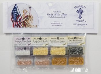 Mirabilia Designs - Lady of the Flag Embellishment Pack MAIN