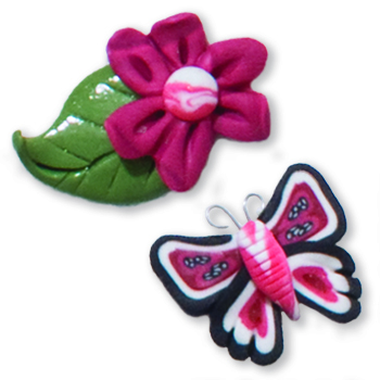 Magnets - September Butterfly & Flower MAIN