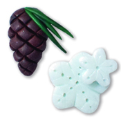 Magnets - December Pine Cone & Snowflakes THUMBNAIL