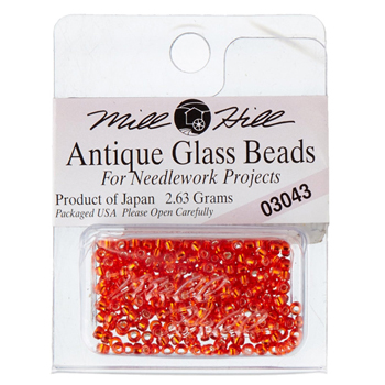Mill Hill 03043 Oriental Red Antique Seed MAIN