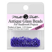 Mill Hill 03061 Matte Periwinkle Antique Seed THUMBNAIL