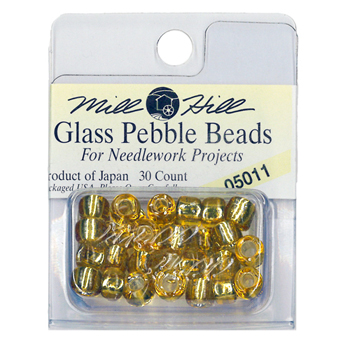 Mill Hill 05011 Pebble Beads Victoria Gold MAIN
