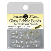 Mill Hill 05021 Pebble Beads Silver THUMBNAIL