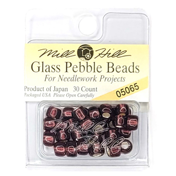 Mill Hill 05065 Pebble Beads Eggplant MAIN