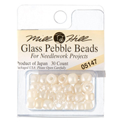 Mill Hill 05147 Pebble Beads Oriental Pearl THUMBNAIL