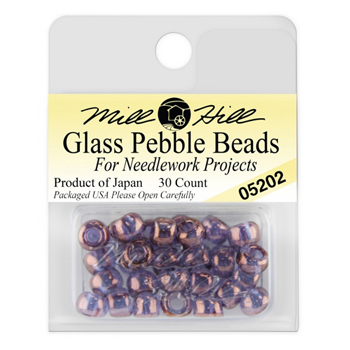 Mill Hill 05202 Pebble Beads Amethyst MAIN