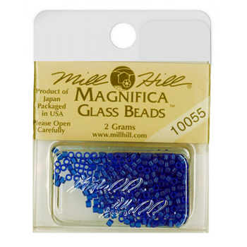 Magnifica Glass Bead 10055 Royal Blue MAIN