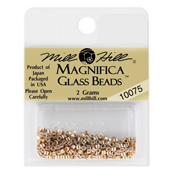 Magnifica Glass Bead 10075 Victorian Copper THUMBNAIL