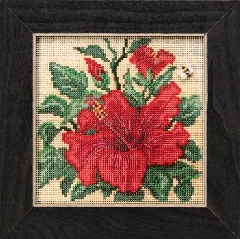 Buttons & Beads Spring Series 2019 - Hibiscus MAIN