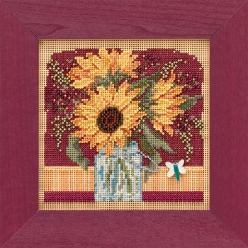 Buttons & Beads Autumn Series 2019 - Sunflower Bouquet MAIN