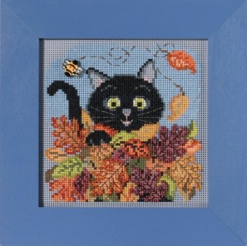 Buttons & Beads Autumn Series 2021 - Playful Cat MAIN