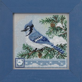 Buttons & Beads Winter Series 2022 - Blue Jay MAIN