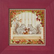 Buttons & Beads Autumn Series 2024 - Nutty Squirrels THUMBNAIL