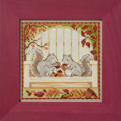 Buttons & Beads Autumn Series 2024 - Nutty Squirrels MAIN
