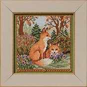 Buttons & Beads Autumn Series 2025 - Fall Foxes THUMBNAIL