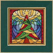Buttons & Beads Winter Series 2025 - Stained Glass Tree THUMBNAIL