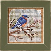 Buttons & Beads Winter Series 2025 - Snowy Bluebird THUMBNAIL