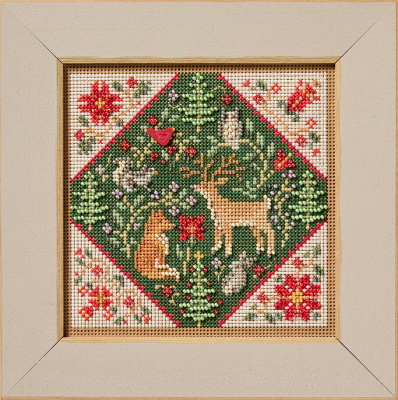 Buttons & Beads 2026 Winter Series - Forest Folk Art MAIN