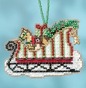 Mill Hill Sleigh Ride Bead Kit - Toyland Sleigh THUMBNAIL