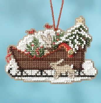 Mill Hill Sleigh Ride Bead Kit - Woodland Sleigh MAIN