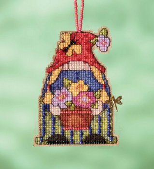 Mill Hill Garden Gnomes Charmed Ornaments - Garden Girl Gnome MAIN