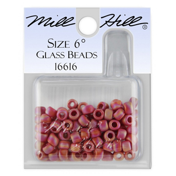 Mill Hill 16616 Matte Fiesta Sunset 6/0 Bead MAIN