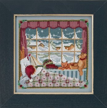 Mill Hill Kit - A Visit From St. Nick Quartet - The Children Were Nestled MAIN