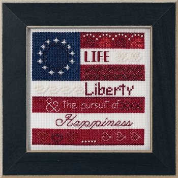 Mill Hill Bead Kit Patriotic Quartet Kit - Life, Liberty MAIN