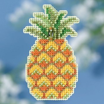 Mill Hill Spring Bouquet 2018 Ornament - Pineapple MAIN