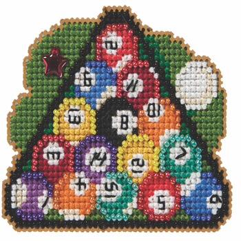 Mill Hill Spring Bouquet 2026 Ornament - Pool Balls MAIN