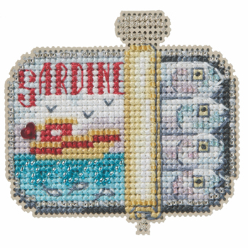 Mill Hill Spring Bouquet 2026 Ornament - Sardines MAIN